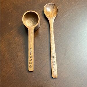 Ryze Wooden Spoon and Scoop Set